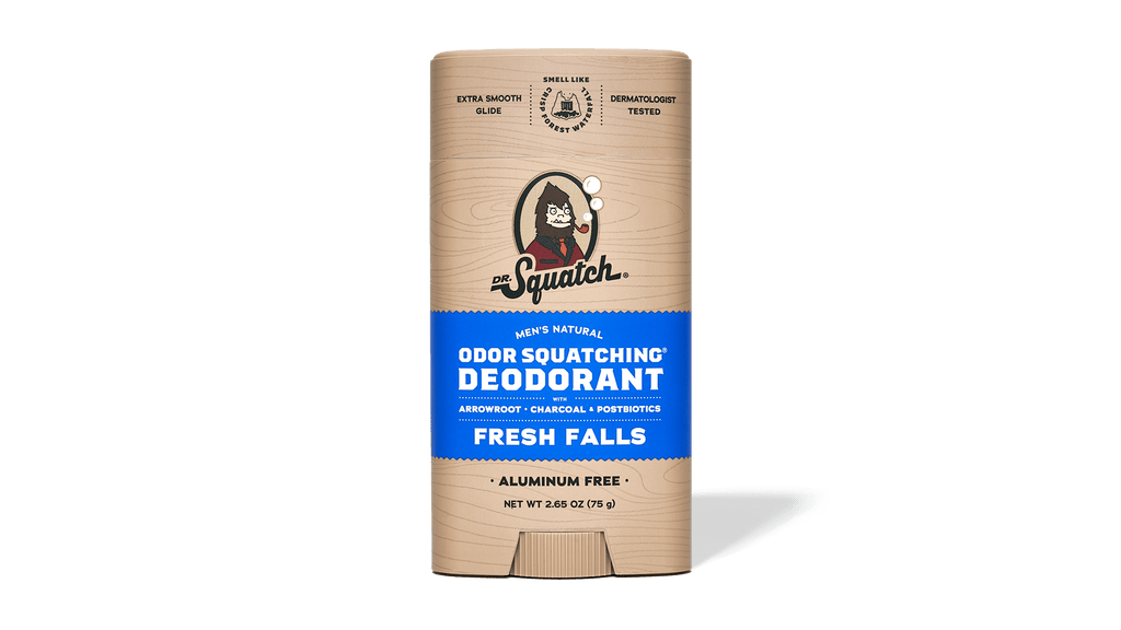 Dr. Squatch Fresh Falls Deodorant packaging